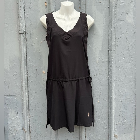 Indygena Burok sleeveless black shift dress, Small - Picture 2 of 11